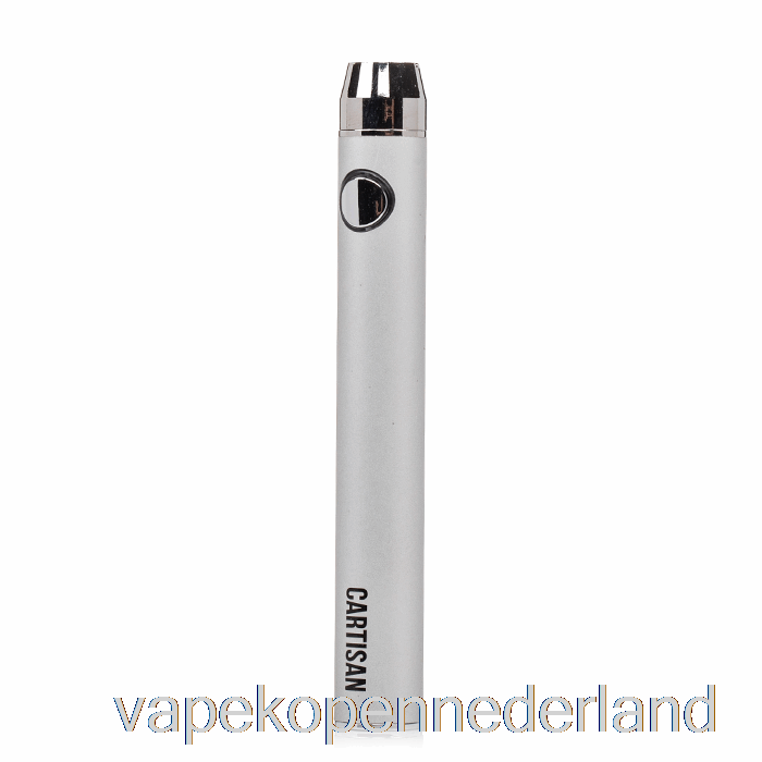 Elektronische Sigaret Vape Cartisan Knop Vv 900 Dual Charge 510 Batterij [usb-c] Zilver